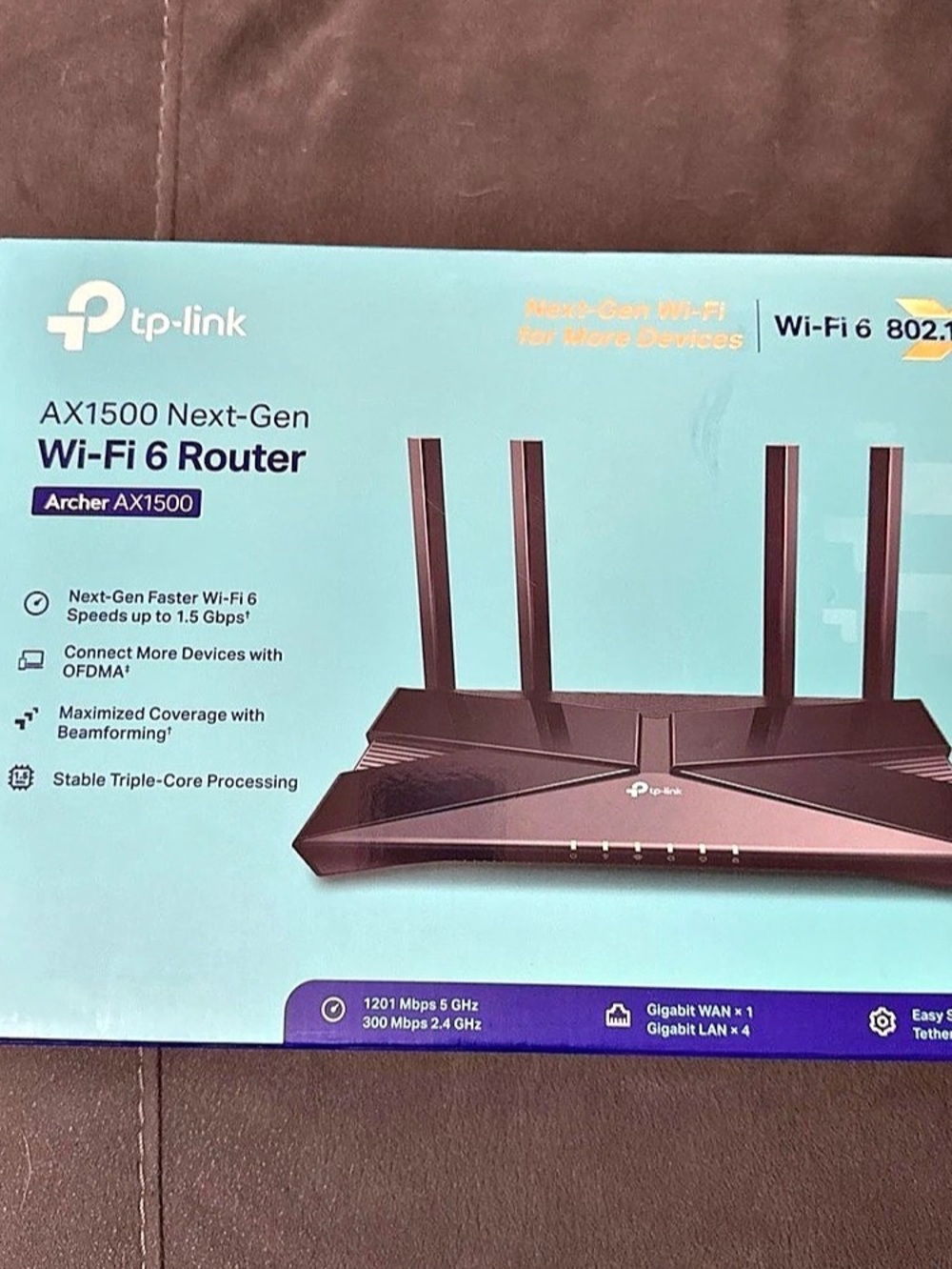 TP-Link Archer AX1500 Wi-Fi 6 Wireless Router